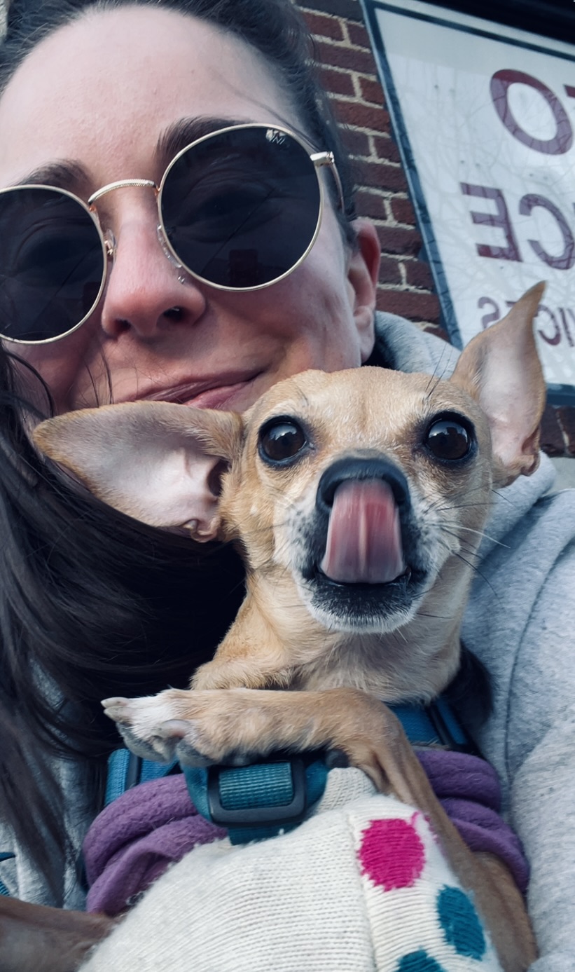 Jessie's dog Rosie